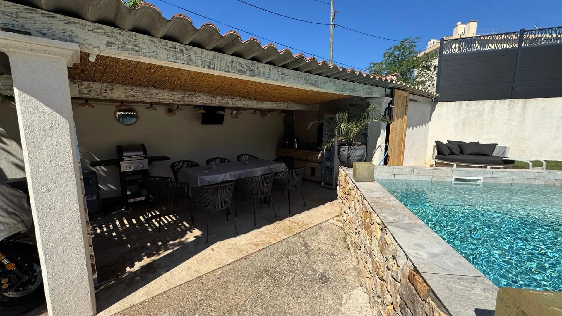 Havre De Paix Avec Villa Prestige Cannes Luxe, Piscine Chauffee, Alarme, Cameras Parking Privee Le Cannet Francia